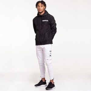 Battle Sports Mens Cargo Pants Joggers Drawstring Sweatpants 4 Pockets Athletic